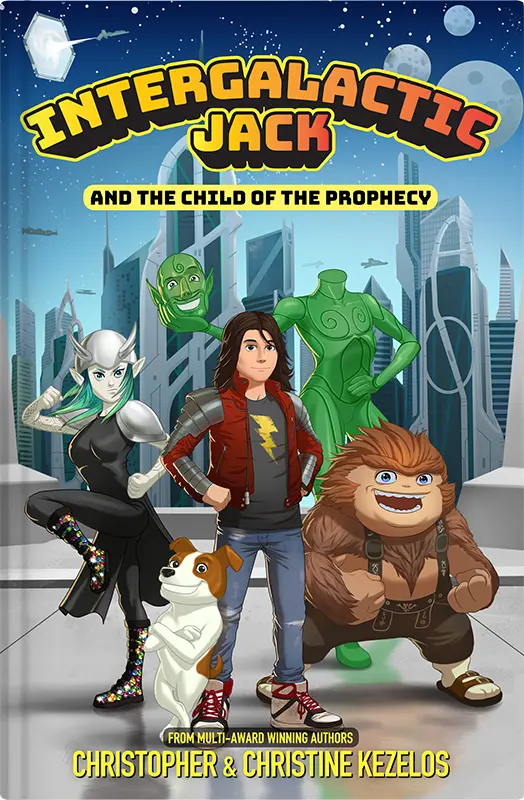 Intergalactic Jack and the Child of the Prophecy book cover