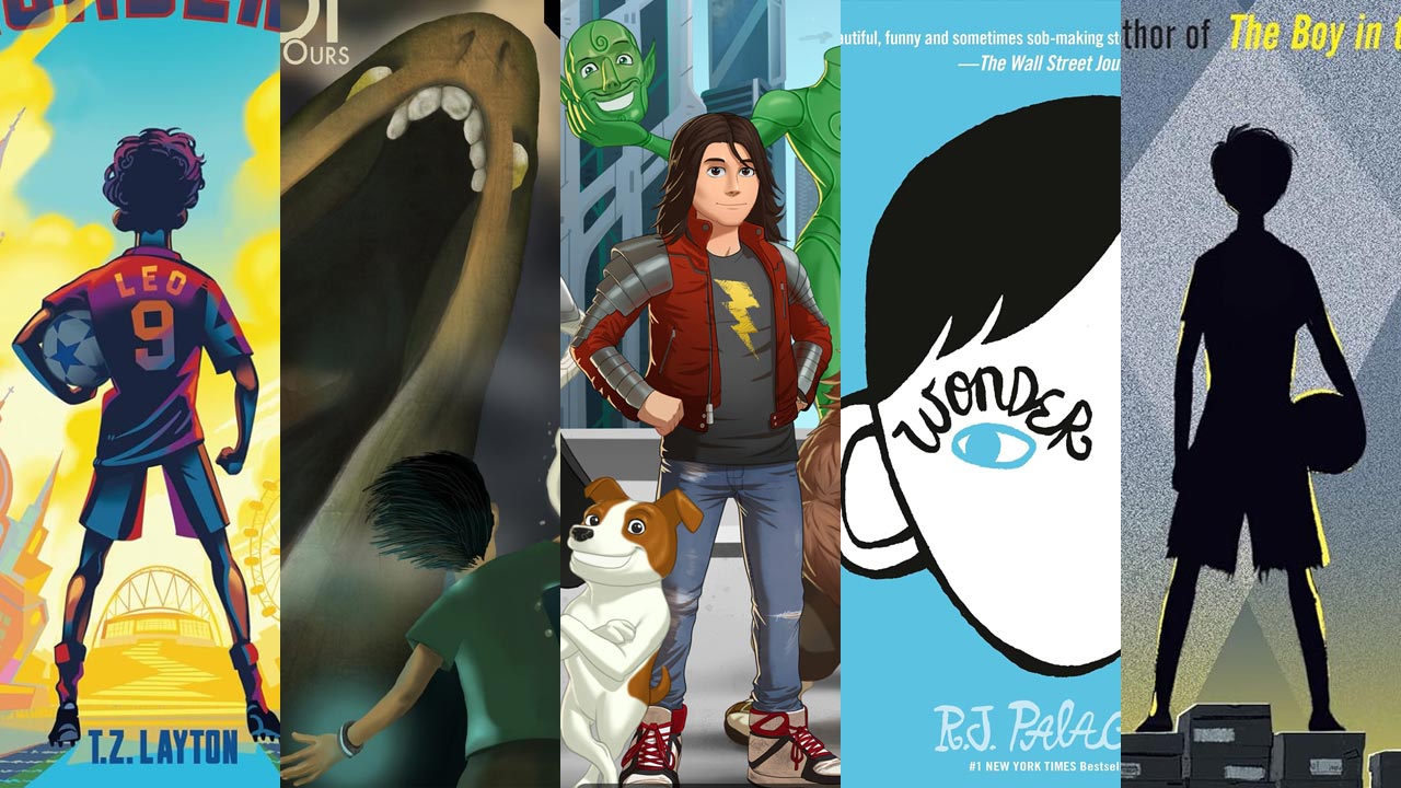 Covers for Best Books for Middle School Boys