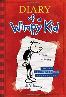 Diary of a Wimpy Kid book cover